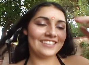 Hardcore,facial,blowjob,brunette,indian